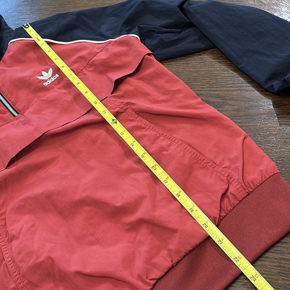 Women’s Vintage style adidas windbreaker Jacket 1/4 zip up Size Small - Picture 5 of 11